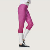 Mandala Pink Yoga Meditation Leggings (Rechts)