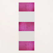 Mandala Pink Yoga Meditation Yogamatte (Vorderseite)