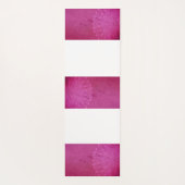 Mandala Pink Yoga Meditation Yogamatte (Rückseite)