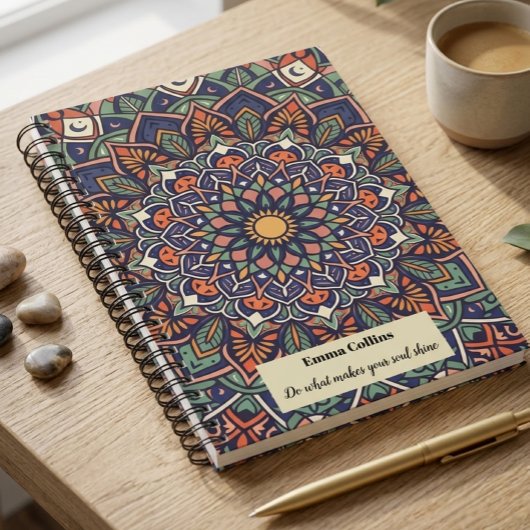 Mandala-Planer-Notizbuch Planer