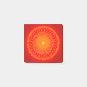 Mandala Post-it Klebezettel (Vorderseite)