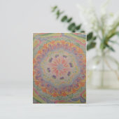 Mandala Postcard 1 Postkarte (Stehend Vorderseite)