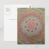 Mandala Postcard 1 Postkarte (Vorne/Hinten)