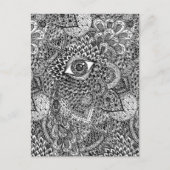 Mandala Postcard Postkarte (Vorderseite)