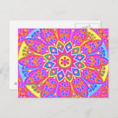 MANDALA Postcard Postkarte (Vorne/Hinten)