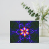 Mandala Postcard - Vielen Dank Postkarte (Stehend Vorderseite)