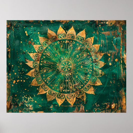 Mandala Poster (Vorne)