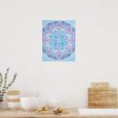 Mandala Poster (Küche)