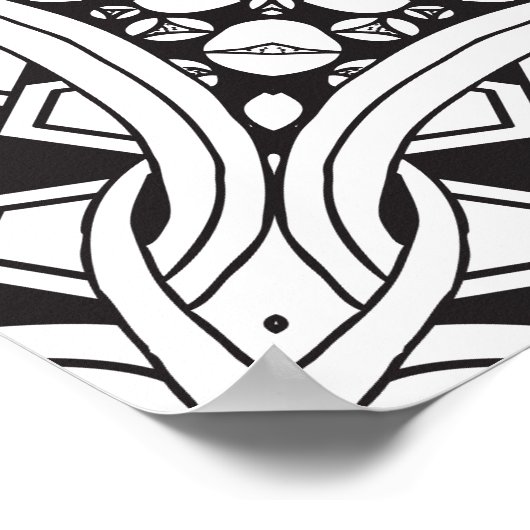 Mandala Poster (Ecke)