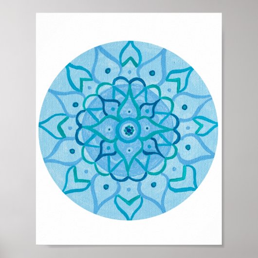 Mandala Poster (Vorne)