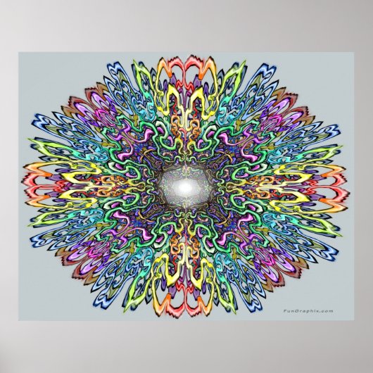 Mandala Poster (Vorne)