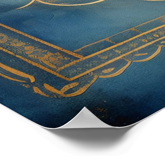 Mandala Poster (Ecke)