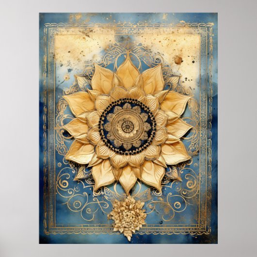 Mandala Poster (Vorne)