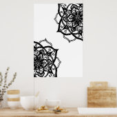 Mandala Poster (Küche)