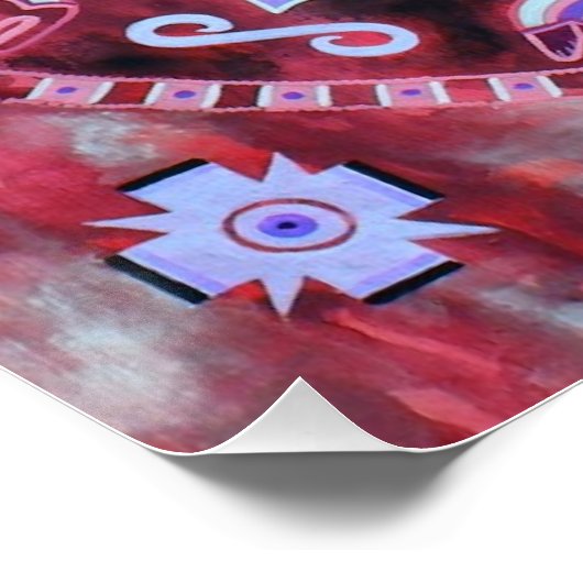 Mandala Poster (Ecke)