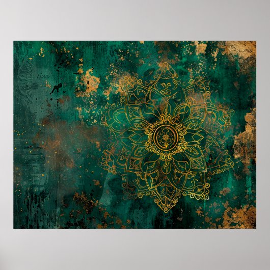 Mandala Poster (Vorne)