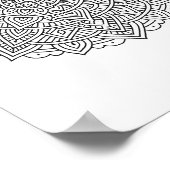 Mandala Poster (Ecke)