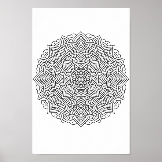 Mandala Poster (Vorne)