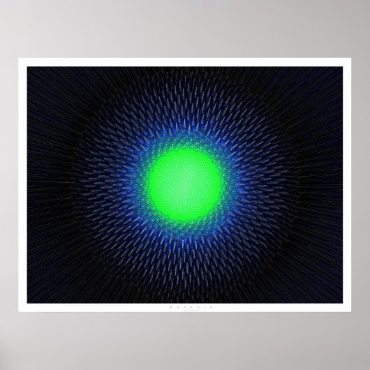 Mandala Poster (Vorne)