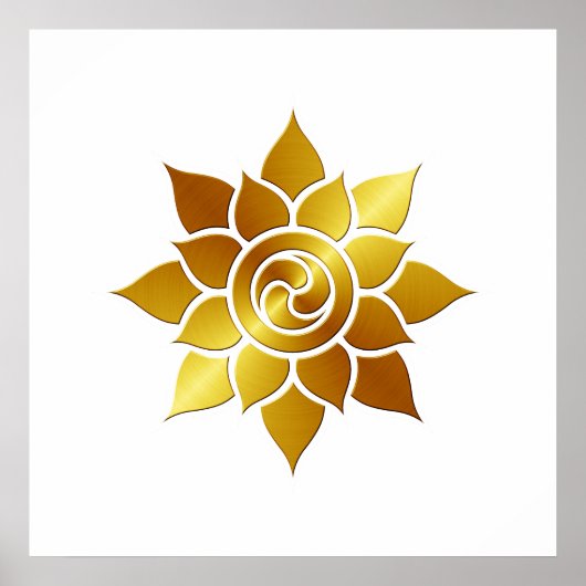 Mandala Poster (Vorne)