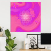 Mandala Poster (Heimbüro)