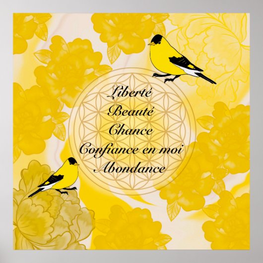 Mandala Poster (Vorne)