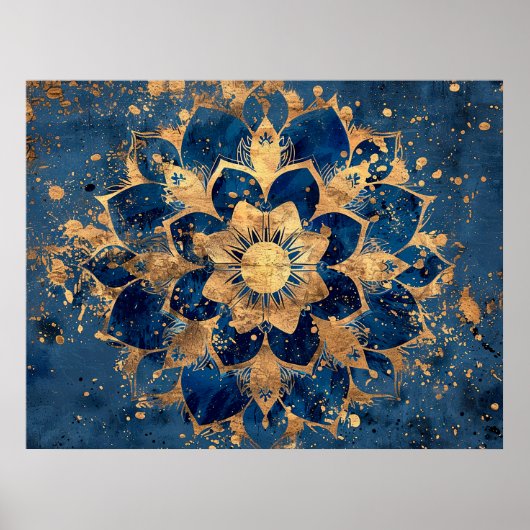 Mandala Poster (Vorne)