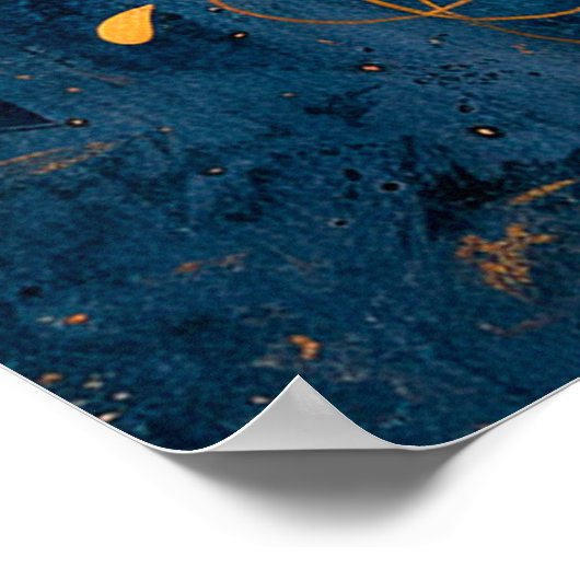 Mandala Poster (Ecke)