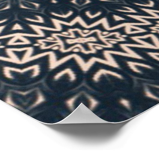 Mandala Poster (Ecke)