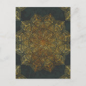 Mandala Postkarte (Vorderseite)