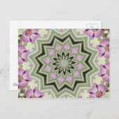 Mandala Postkarte (Vorne/Hinten)