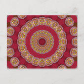 Mandala Postkarte (Vorderseite)