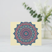 Mandala Postkarte (Stehend Vorderseite)
