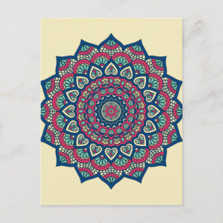 Mandala Postkarte