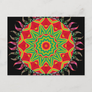 Mandala Postkarte