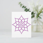 Mandala Postkarte (Stehend Vorderseite)