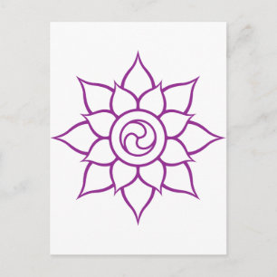 Mandala Postkarte