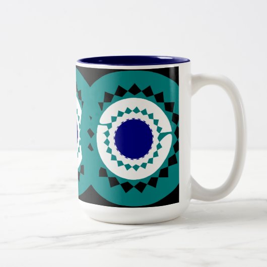 Mandala Print Tasse (Rechts)