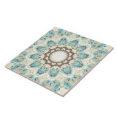 Mandala Print Tile Fliese (Seite)
