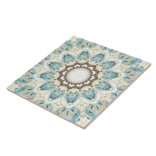 Mandala Print Tile Fliese (Seite)