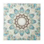 Mandala Print Tile Fliese (Vorderseite)