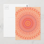 Mandala Psychische Gesundheit von Tutti Postkarte (Vorne/Hinten)