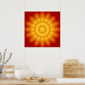 Mandala Pure Energy 1 Poster (Küche)