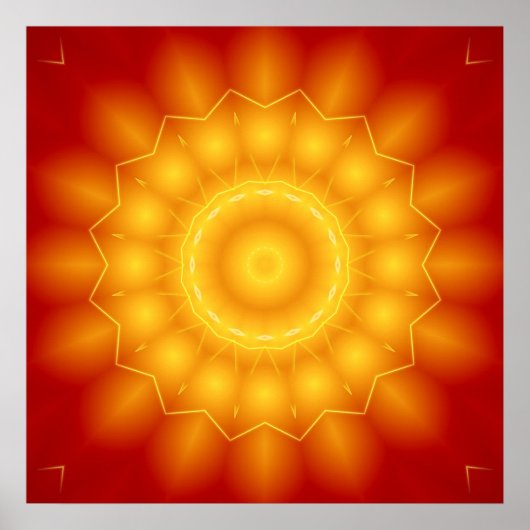 Mandala Pure Energy 1 Poster (Vorne)