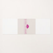 Mandala Purple Yogamatte (Rückseite (Horizontal))