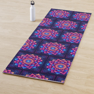 Mandala Purple Yogamatte