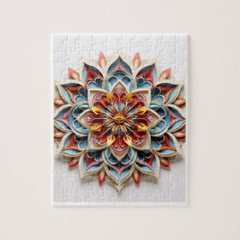 Mandala Puzzle, 8 Zoll x 10 Zoll, 110 Stück Puzzle