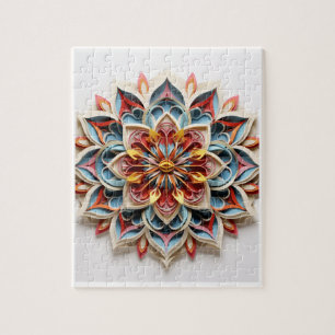 Mandala Puzzle, 8 Zoll x 10 Zoll, 110 Stück Puzzle