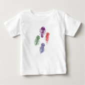 Mandala-Qualle Baby T-shirt (Vorderseite)