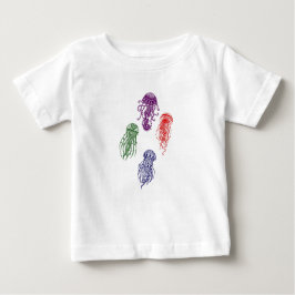 Mandala-Qualle Baby T-shirt